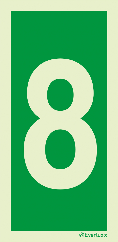 Number 8 - IMO sign | IMPA 33.4208 - S 04 08