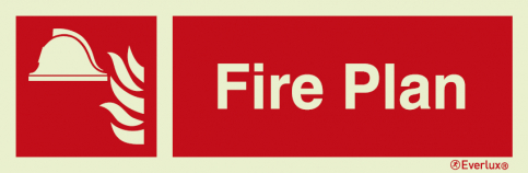 Fire plan sign - landscape - S 19 31