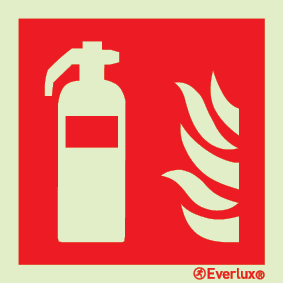 Fire extinguisher LLL sign - S 20 47