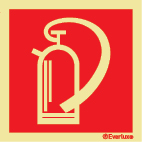 Fire extinguisher LLL sign - S 20 48