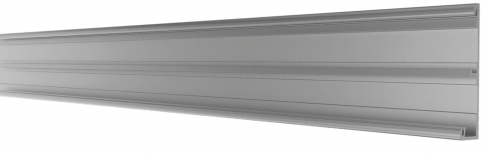Angled aluminium rail for LLL strips - S 21 25