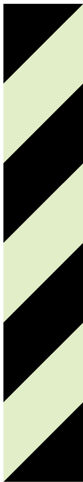 Marking strip with black stripes - S 27 02
