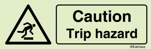 Caution trip hazard sign | IMPA 33.7620 - S 30 82