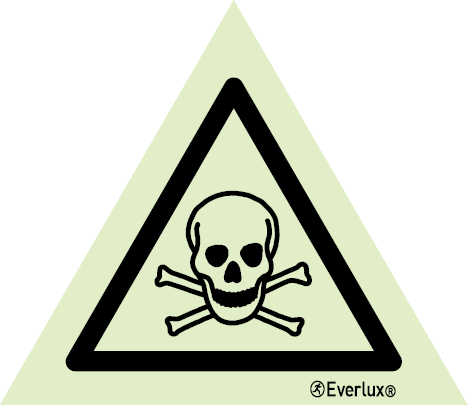 Warning toxic material sign |IMPA 33.7506 - S 31 03