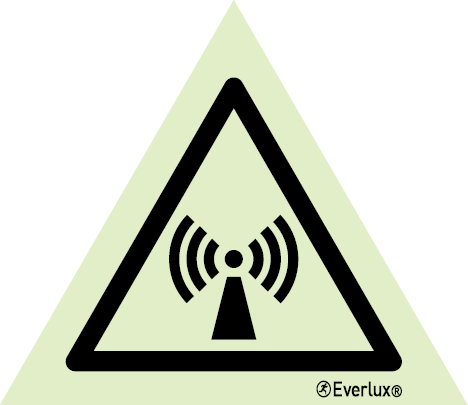 Warning non-ionizing radiation sign | IMPA 33.7515 - S 31 12