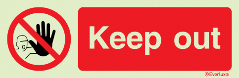 Keep out sign | IMPA 33.8559 - S 38 61