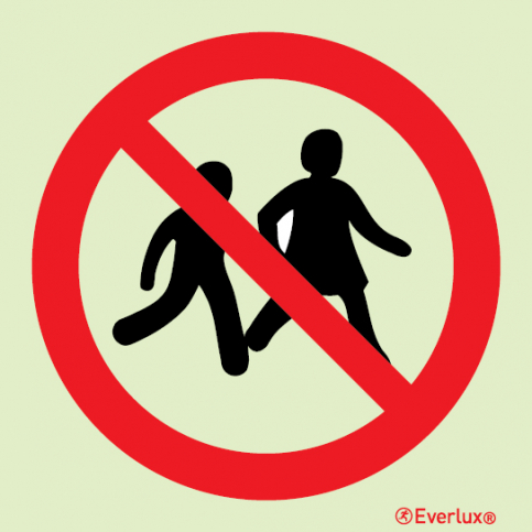 No children allowed - prohibition sign - S 39 04