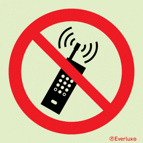 No activated mobile phones - prohibition sign | IMPA 33.8510 - S 39 08