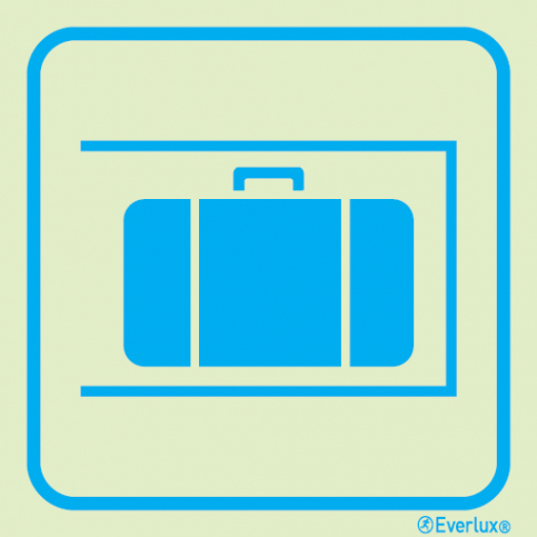 Baggage storage sign | IMPA 33.2417 - S 42 66