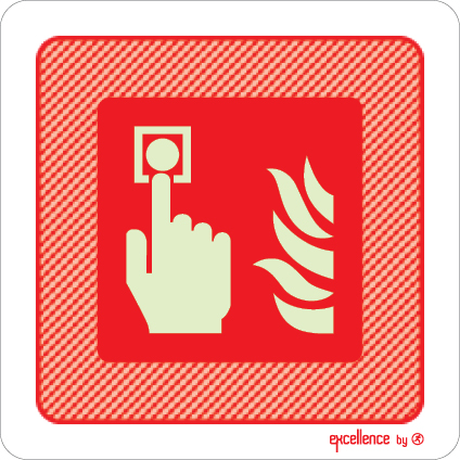 Fire alarm call point sign - Excellence by Everlux - S 43 20