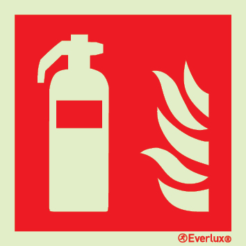 Fire extinguisher sign - S 43 70