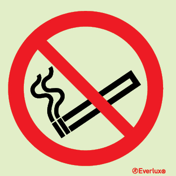 No smoking - prohibition sign - S 43 75