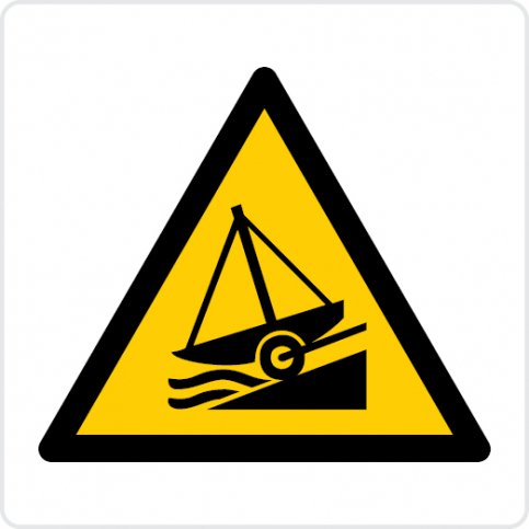 Slipway - warning sign - S 45 56