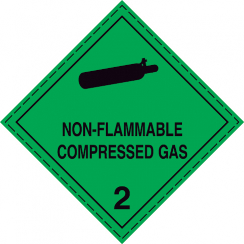 Non-flammable, non-toxic gases Class 2.2 | IMPA 33.2208 - S 55 16