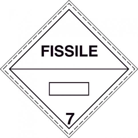Fissile material Class 7 | IMPA 33.2253 - S 55 32