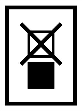 Do not stack sign - S 57 12